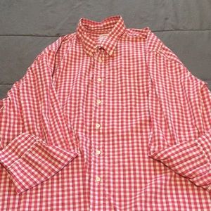 Brooks Brothers Men’s XXL Red Gingham Dress Shirt